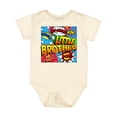 thumbnail image 1 of Inktastic Little Brother Comic Book Boys Baby Bodysuit, 1 of 5