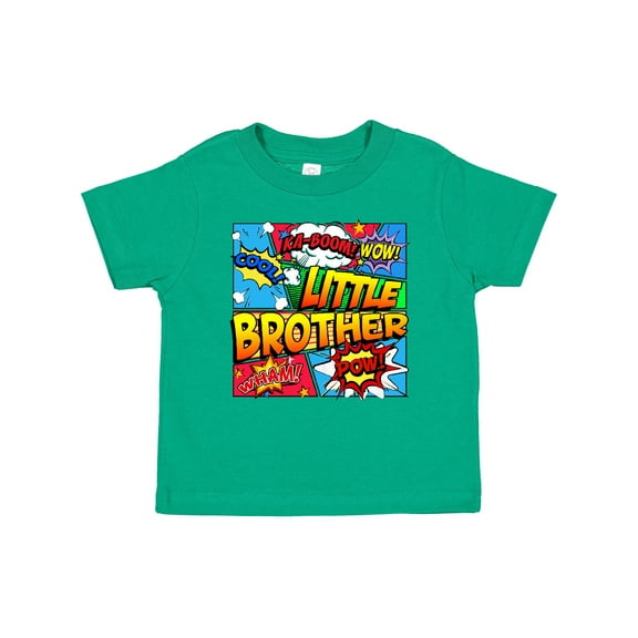 Inktastic Little Brother Comic Book Boys Baby T-Shirt