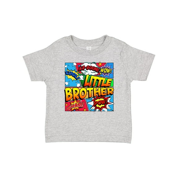 Inktastic Little Brother Comic Book Boys Baby T-Shirt