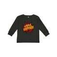 thumbnail image 1 of Inktastic Little Brother Comic Book Boys Long Sleeve Toddler T-Shirt, 1 of 5