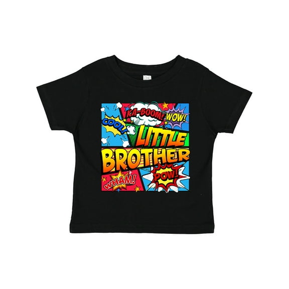 Inktastic Little Brother Comic Book Boys Toddler T-Shirt