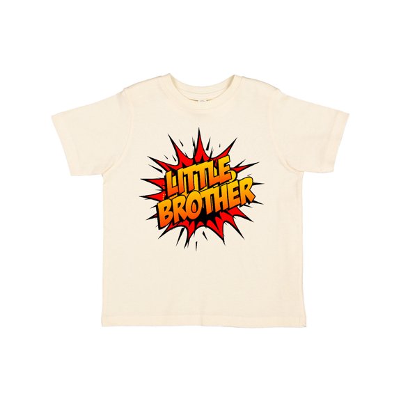 Inktastic Little Brother Comic Book Boys Toddler T-Shirt