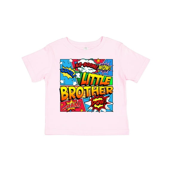 Inktastic Little Brother Comic Book Boys Toddler T-Shirt