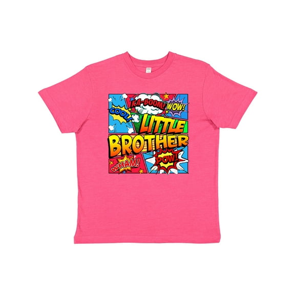 Inktastic Little Brother Comic Book Youth T-Shirt