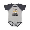 thumbnail image 1 of Inktastic Little Brother Construction Truck Boys Boys Baby Bodysuit, 1 of 5