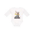 thumbnail image 1 of Inktastic Little Brother Construction Truck Boys Boys Long Sleeve Baby Bodysuit, 1 of 5