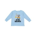 thumbnail image 1 of Inktastic Little Brother Construction Truck Boys Boys Long Sleeve Toddler T-Shirt, 1 of 5
