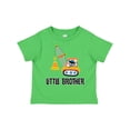 thumbnail image 1 of Inktastic Little Brother Construction Truck Boys Boys Toddler T-Shirt, 1 of 5