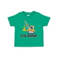 thumbnail image 1 of Inktastic Little Brother Construction Truck Boys Boys Toddler T-Shirt, 1 of 5