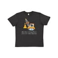 thumbnail image 1 of Inktastic Little Brother Construction Truck Boys Youth T-Shirt, 1 of 5