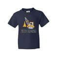 thumbnail image 1 of Inktastic Little Brother Construction Truck Boys Youth T-Shirt, 1 of 5