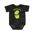 thumbnail image 1 of Inktastic Little Brother Dinosaur Boys Baby Bodysuit, 1 of 5