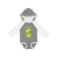 thumbnail image 1 of Inktastic Little Brother Dinosaur Boys Long Sleeve Baby Bodysuit, 1 of 5