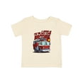 thumbnail image 1 of Inktastic Little Brother Fire Truck Boys Baby T-Shirt, 1 of 5