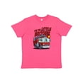thumbnail image 1 of Inktastic Little Brother Fire Truck Youth T-Shirt, 1 of 5