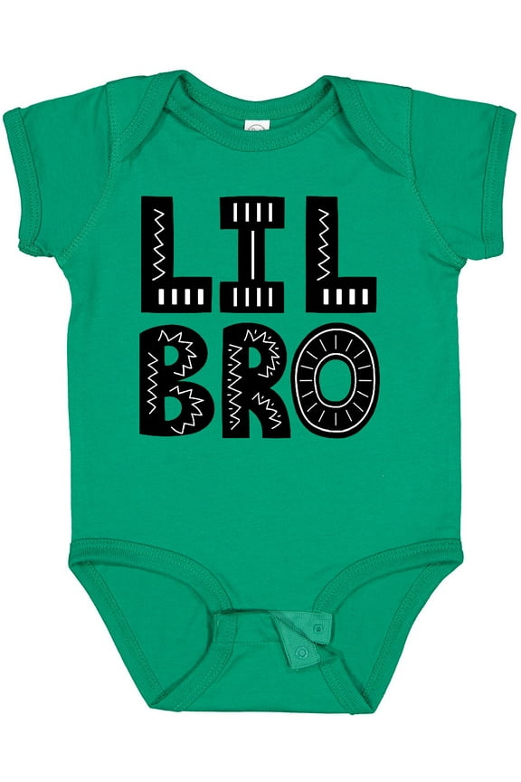 Little Brother Lil Bro Boys Boys Baby Bodysuit