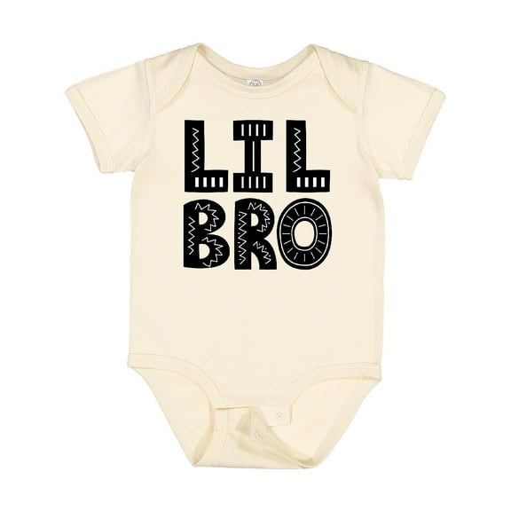 Inktastic Little Brother Lil Bro Boys Boys Baby Bodysuit