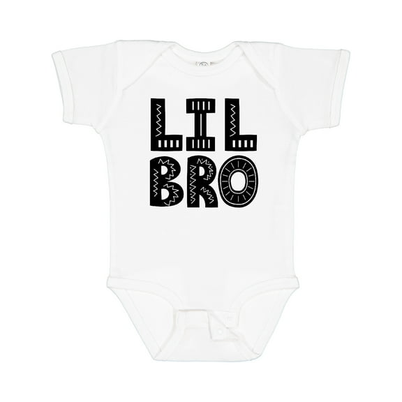 Inktastic Little Brother Lil Bro Boys Boys Baby Bodysuit