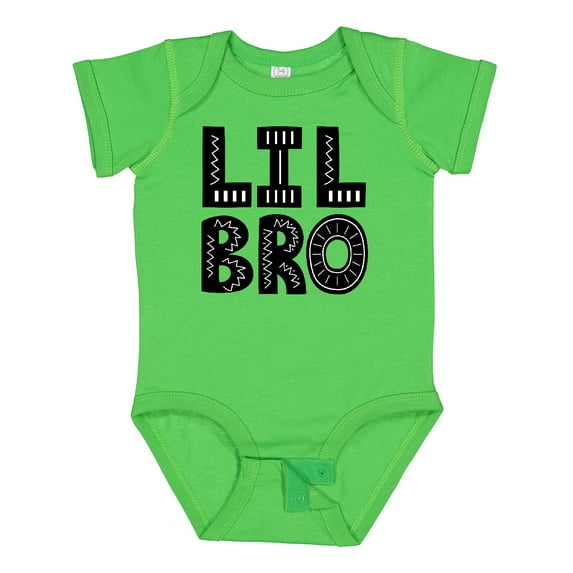 Inktastic Little Brother Lil Bro Boys Boys Baby Bodysuit