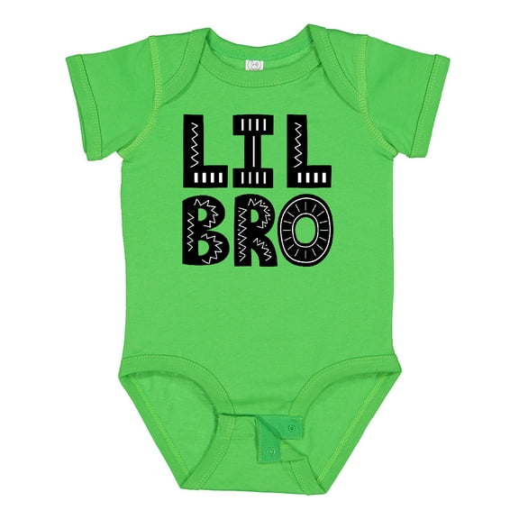 Inktastic Little Brother Lil Bro Boys Boys Baby Bodysuit