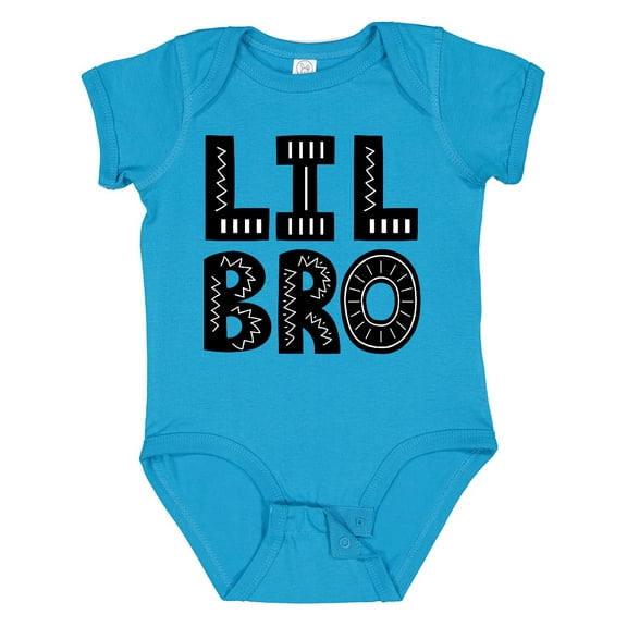 Inktastic Little Brother Lil Bro Boys Boys Baby Bodysuit