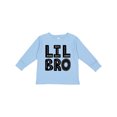 thumbnail image 1 of Inktastic Little Brother Lil Bro Boys Boys Long Sleeve Toddler T-Shirt, 1 of 5