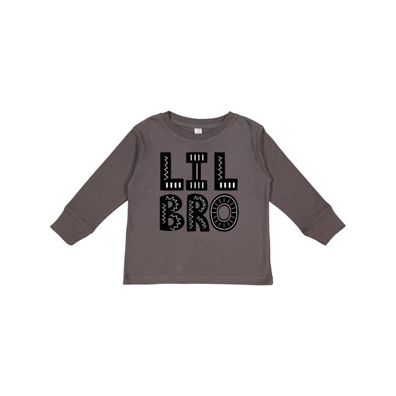 Inktastic Little Brother Lil Bro Boys Boys Long Sleeve Toddler T-Shirt