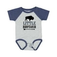 thumbnail image 1 of Inktastic Little Brother Native Buffalo Boys Baby Bodysuit, 1 of 5