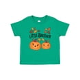 thumbnail image 1 of Inktastic Little Brother Pumpkins with Fall Leaves Boys Baby T-Shirt, 1 of 5