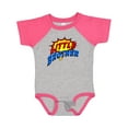 thumbnail image 1 of Inktastic Little Brother Superhero Boys Baby Bodysuit, 1 of 5