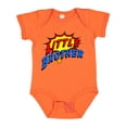 thumbnail image 1 of Inktastic Little Brother Superhero Boys Baby Bodysuit, 1 of 5