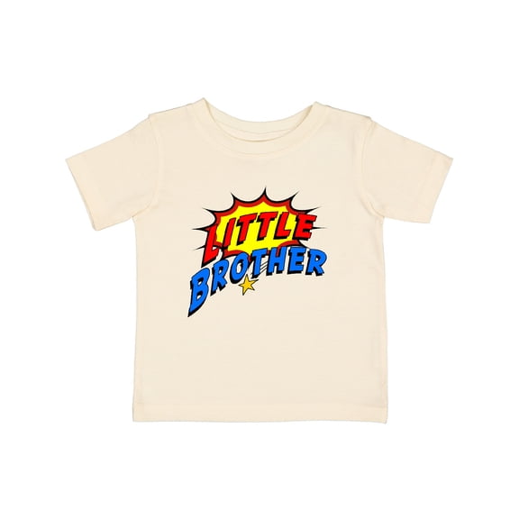 Inktastic Little Brother Superhero Boys Baby T-Shirt
