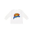 thumbnail image 1 of Inktastic Little Brother Superhero Boys Long Sleeve Toddler T-Shirt, 1 of 5
