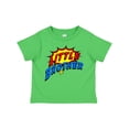 thumbnail image 1 of Inktastic Little Brother Superhero Boys Toddler T-Shirt, 1 of 5