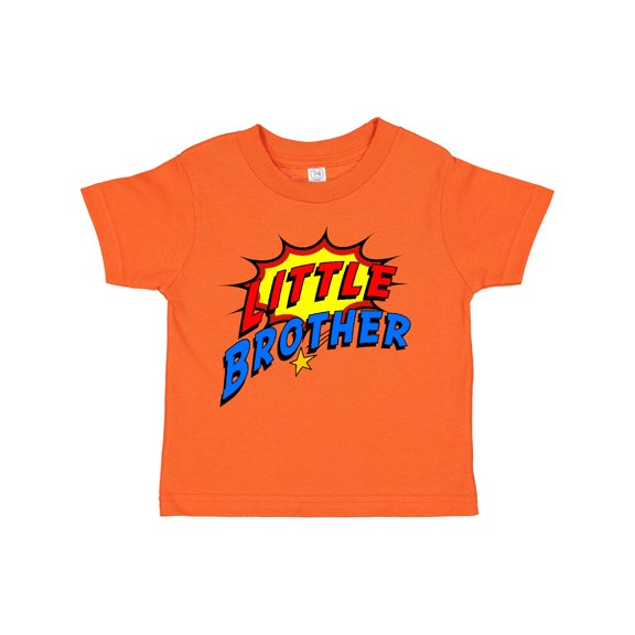 Inktastic Little Brother Superhero Boys Toddler T-Shirt