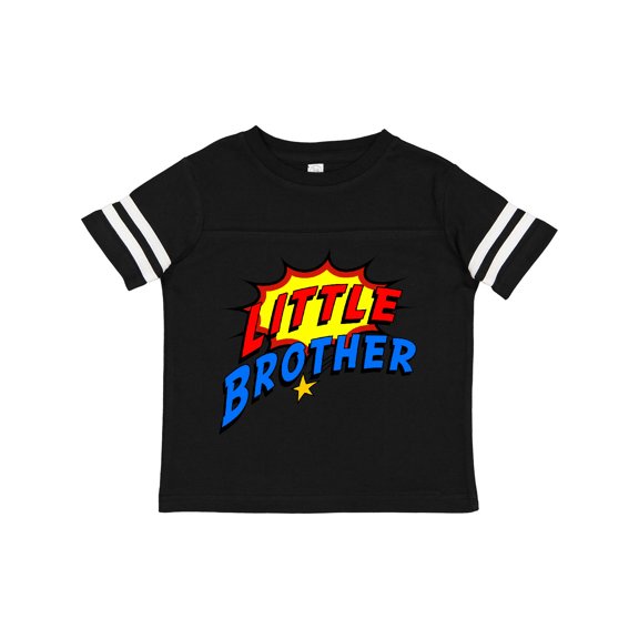 Inktastic Little Brother Superhero Boys Toddler T-Shirt