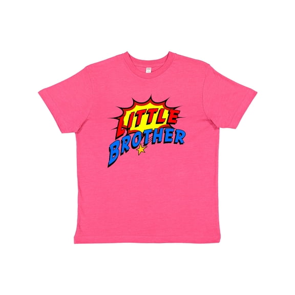 Inktastic Little Brother Superhero Youth T-Shirt