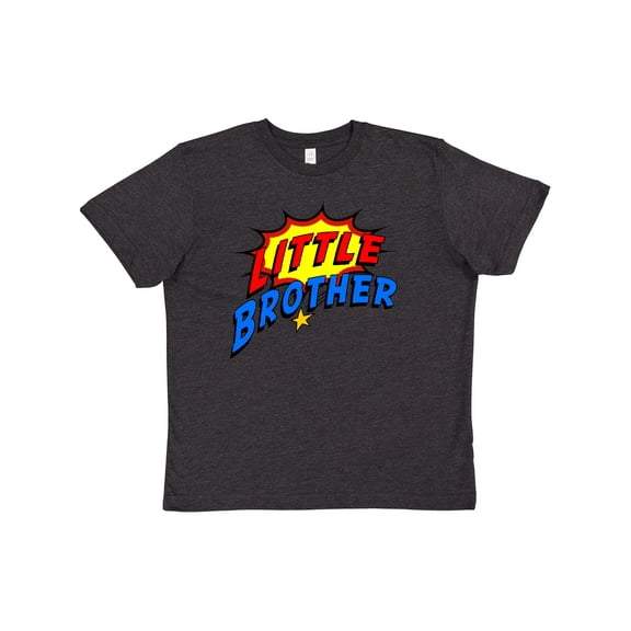 Inktastic Little Brother Superhero Youth T-Shirt