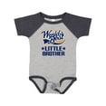 thumbnail image 1 of Inktastic Little Brother Worlds Best Boys Baby Bodysuit, 1 of 5