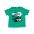 thumbnail image 1 of Inktastic Little Brother and Biggest Fan Baseball Family Fan Boys or Girls Toddler T-Shirt, 1 of 5