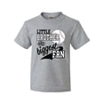 thumbnail image 1 of Inktastic Little Brother and Biggest Fan- Baseball Family Fan Youth T-Shirt, 1 of 5