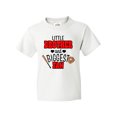 thumbnail image 1 of Inktastic Little Brother and Biggest Fan Baseball Glove and Bat Youth T-Shirt, 1 of 5