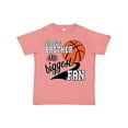 thumbnail image 1 of Inktastic Little Brother and Biggest Fan Basketball Player Boys Toddler T-Shirt, 1 of 5