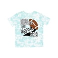 thumbnail image 1 of Inktastic Little Brother and Biggest Fan Football Player Boys Toddler T-Shirt, 1 of 5