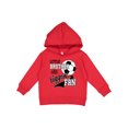 thumbnail image 1 of Inktastic Little Brother and Biggest Fan Soccer Player Toddler Hoodie, 1 of 4