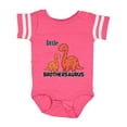 thumbnail image 1 of Inktastic Little Brothersaurus Boys Baby Bodysuit, 1 of 5