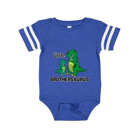 Inktastic Little Brothersaurus Boys Baby Bodysuit