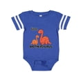 thumbnail image 1 of Inktastic Little Brothersaurus Boys Baby Bodysuit, 1 of 5
