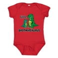 thumbnail image 1 of Inktastic Little Brothersaurus Boys Baby Bodysuit, 1 of 5