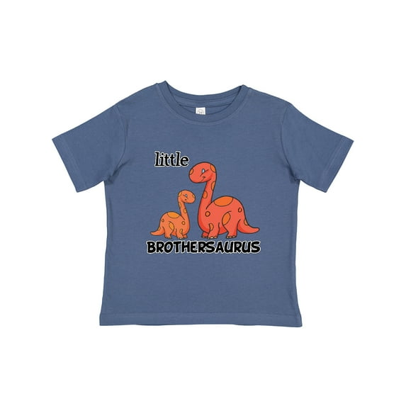 Inktastic Little Brothersaurus Boys Baby T-Shirt
